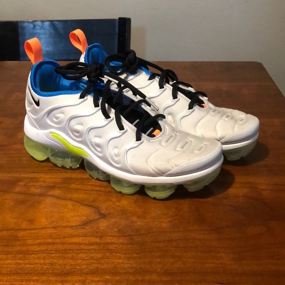 Nike Air VaporMax Plus Photon Volt (Women's US Size 7.5) used Shoes DQ4695-001 - Picture 1 of 11